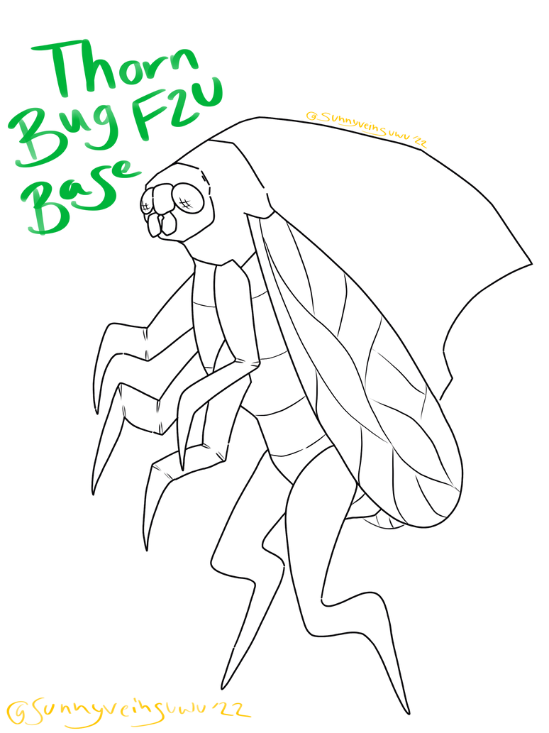 Bug Body Base F2U Anthro Thorn Bug Base by Neptune426 on DeviantArt