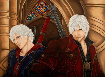 Devil May Cry 4:Dante and Nero