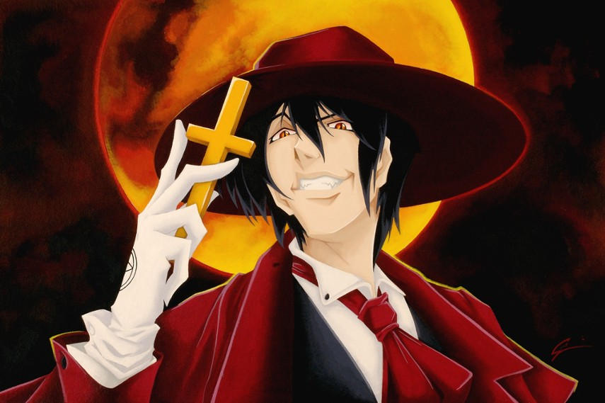 Hellsing Moon Color Red Moon: Hellsing by starxade on DeviantArt