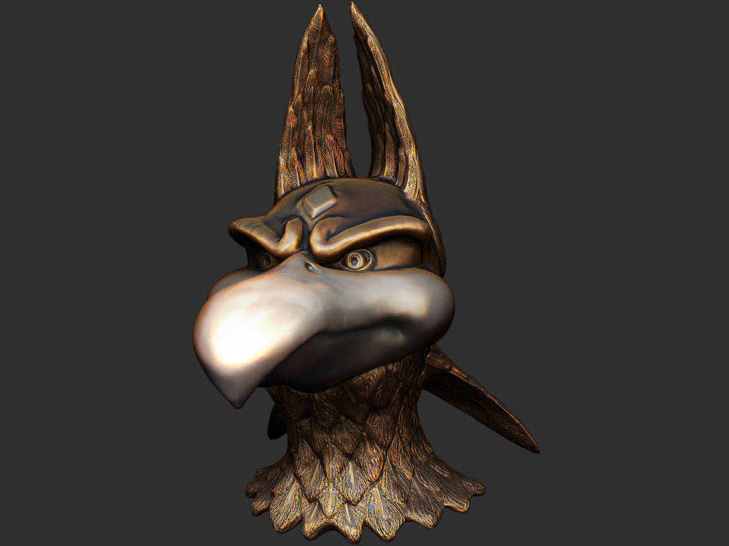 3D Sculpt: Antro Bird 1