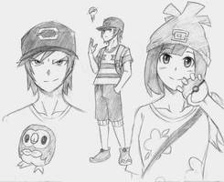 Pokemon Sun and Moon Sketch