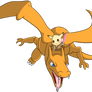 Jedi Pikachu Riding Charizard