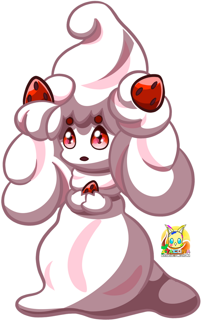 Alcremie by Stacona on DeviantArt