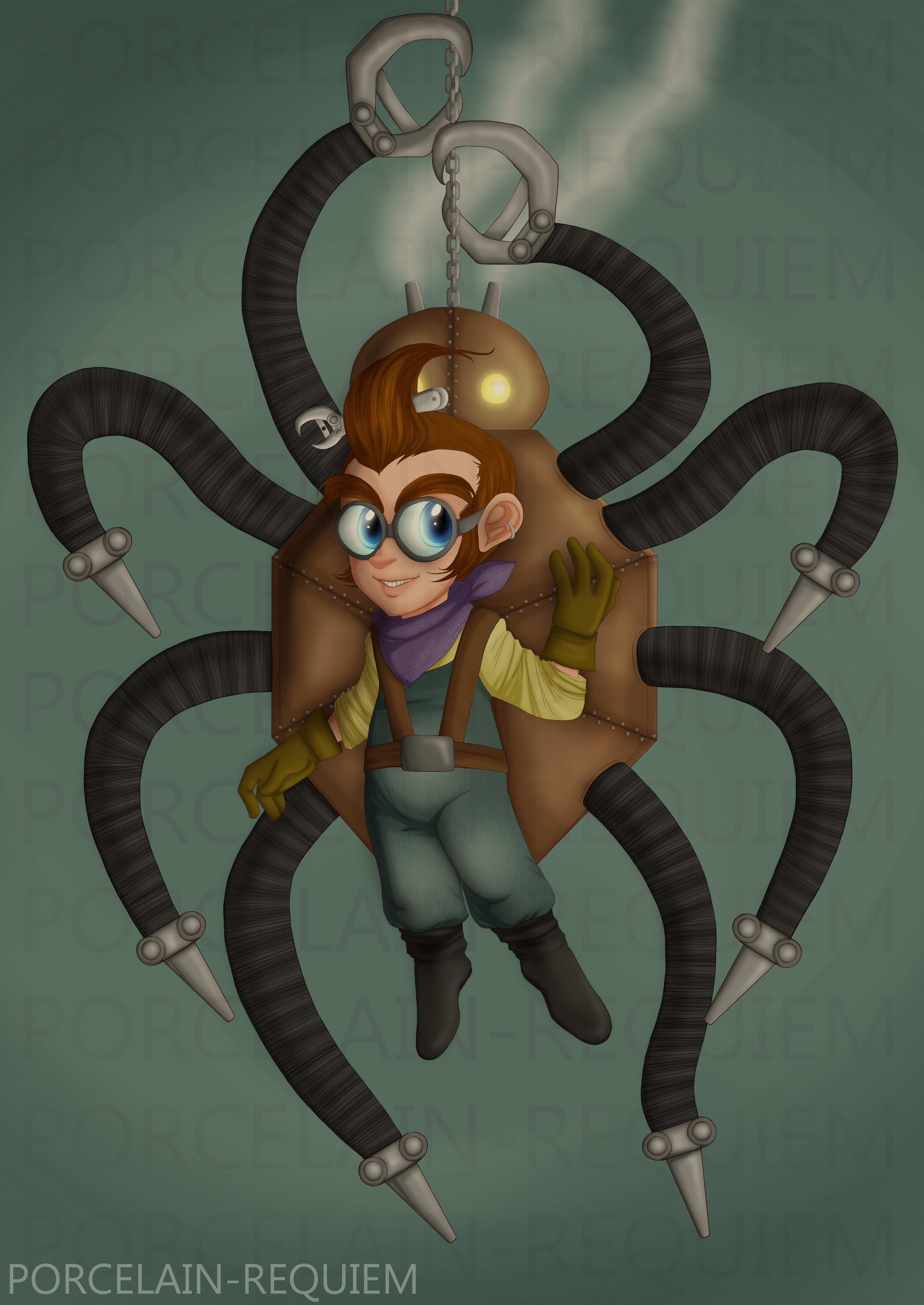 Gnome and Spider-Mech