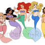 +Disney Mermaids+