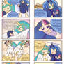 Humanized pony comic 3, 4 (Spanish)