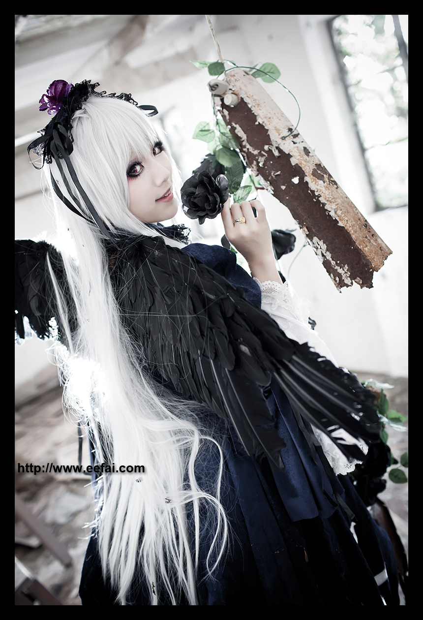 Rozen Maiden Suigintou Cosplay