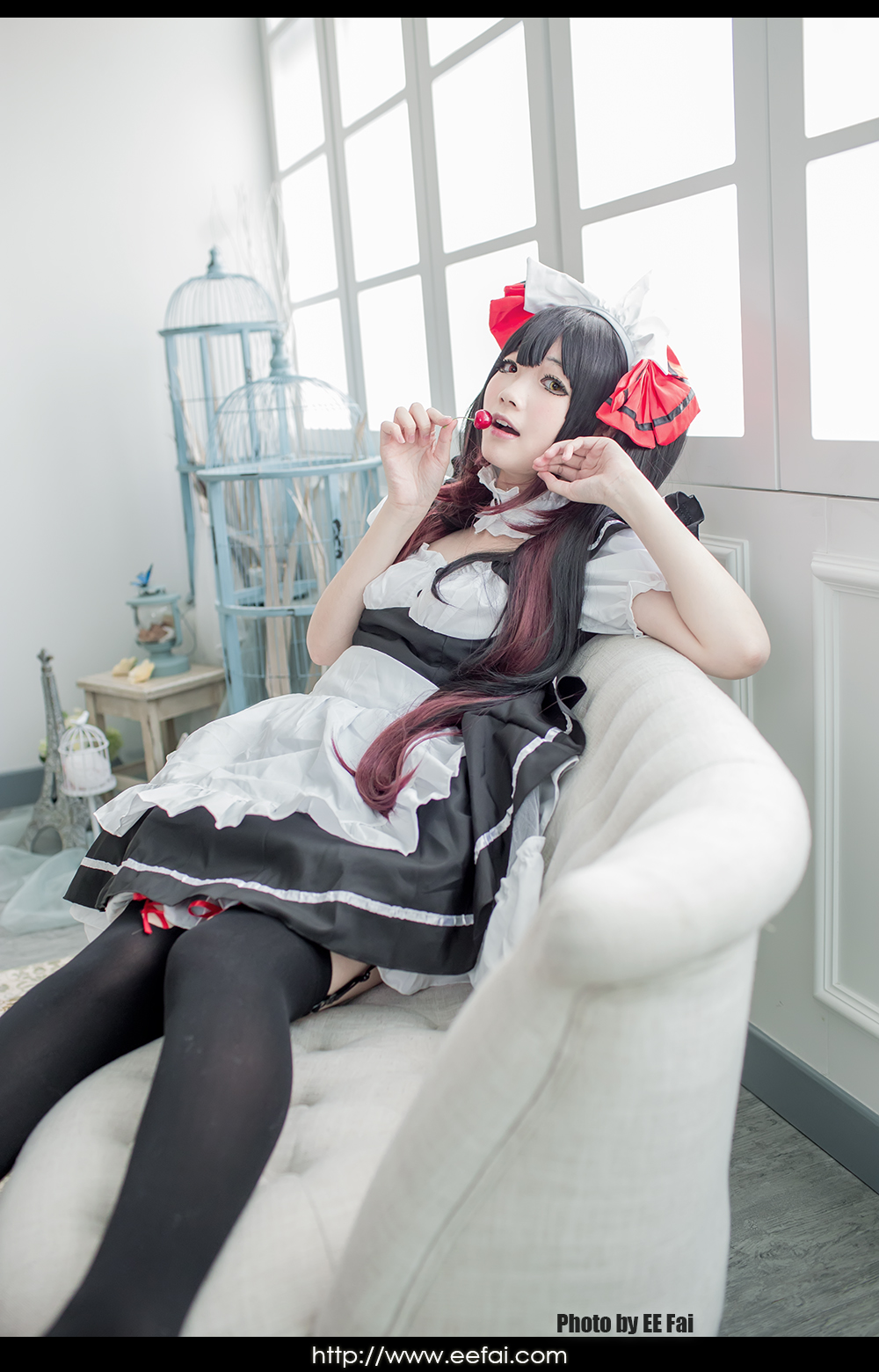 DATE A LIVE Kurumi Cosplay Maid 18