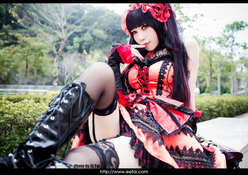 DATE A LIVE Kurumi Cosplay 05