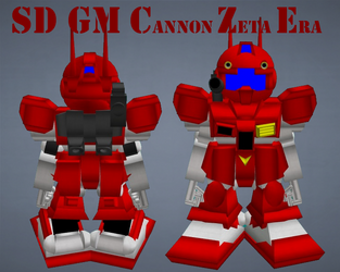 SD GM Canon Zeta Era by lordvipes