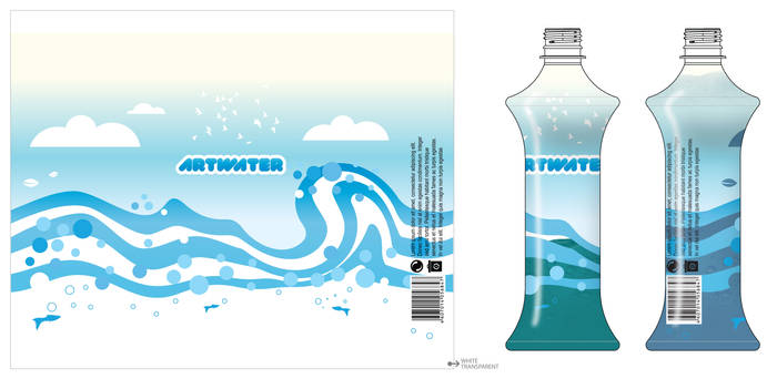 Art Water Label Contest entry