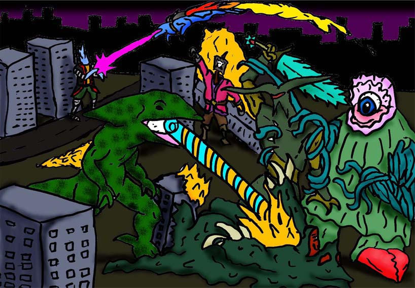 Monster Rumble Postopia Monster Rumble by VanceGeoffmen on DeviantArt
