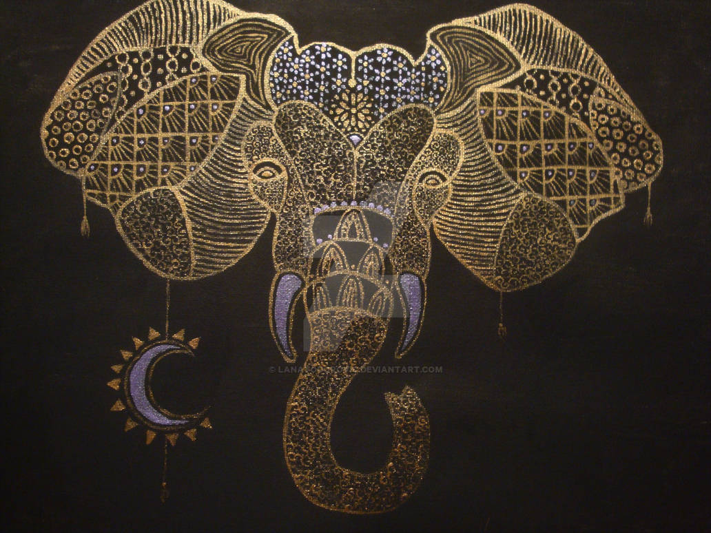 Elephant (Zentangle Series) by LanaTodorovic on DeviantArt