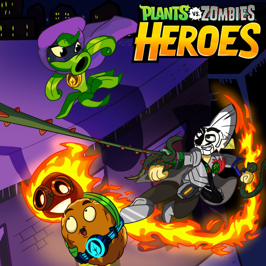 Plants Vs Zombies Heroes Comic Fanmade Cover By Nyanbonecrush On.