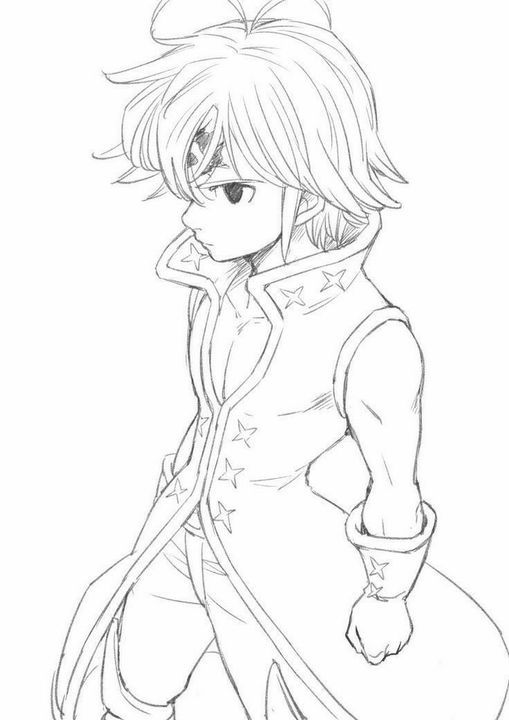 Meliodas by KitanoKiari2457 on DeviantArt Meliodas by KitanoKiari2457 on DeviantArt