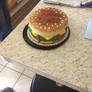 cheeseburger cake