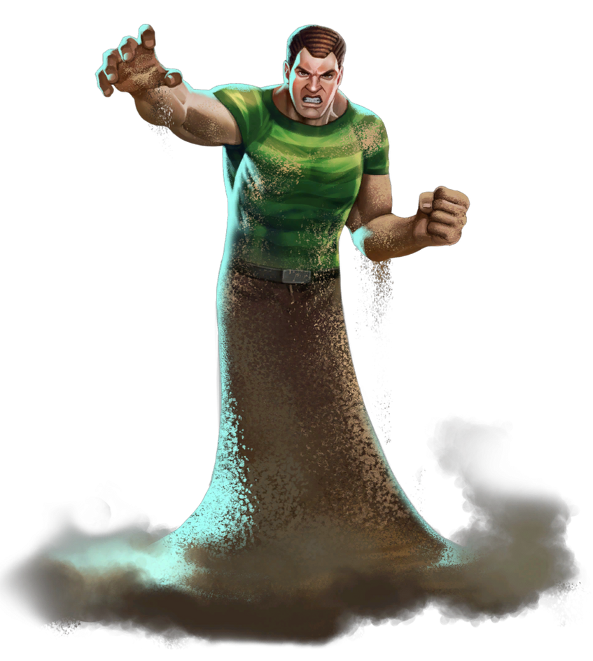 Sandman Helper Sandman Marvel Puzzle Quest Render By Walter384 by Marvel-Heroes-Revive ...