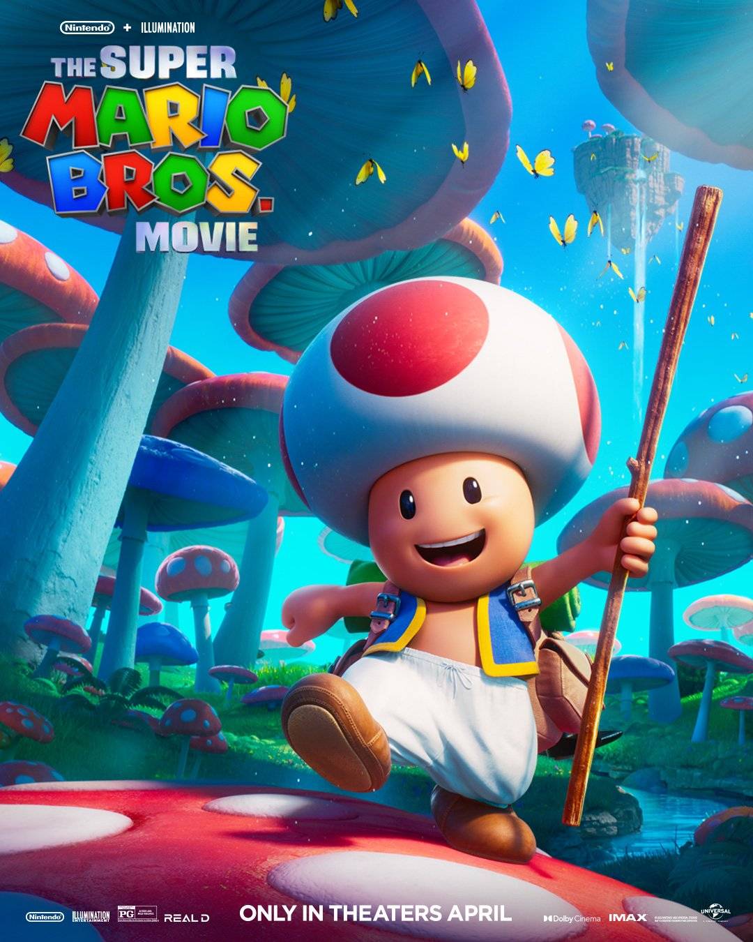 The Super Mario Bros Movie Toad poster by SuperNintenDisney on DeviantArt