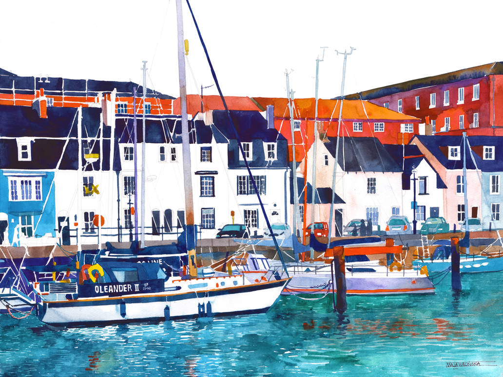 Port in Weymouth by takmaj