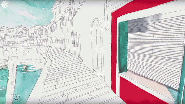 sneak peek of 360 painting animation in VR