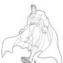 Superman Lineart