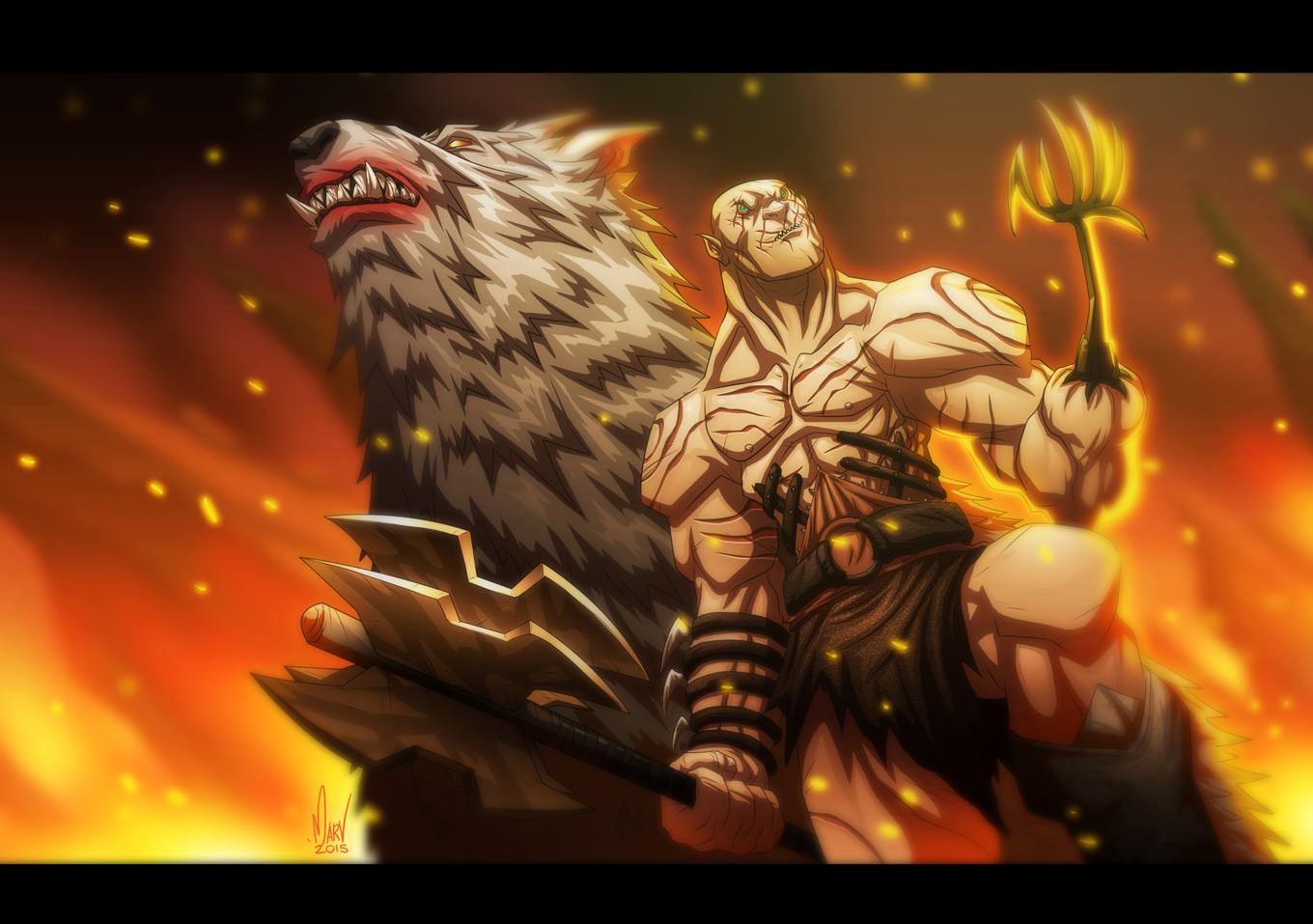 Azog the Defiler by Paranoidvin on DeviantArt