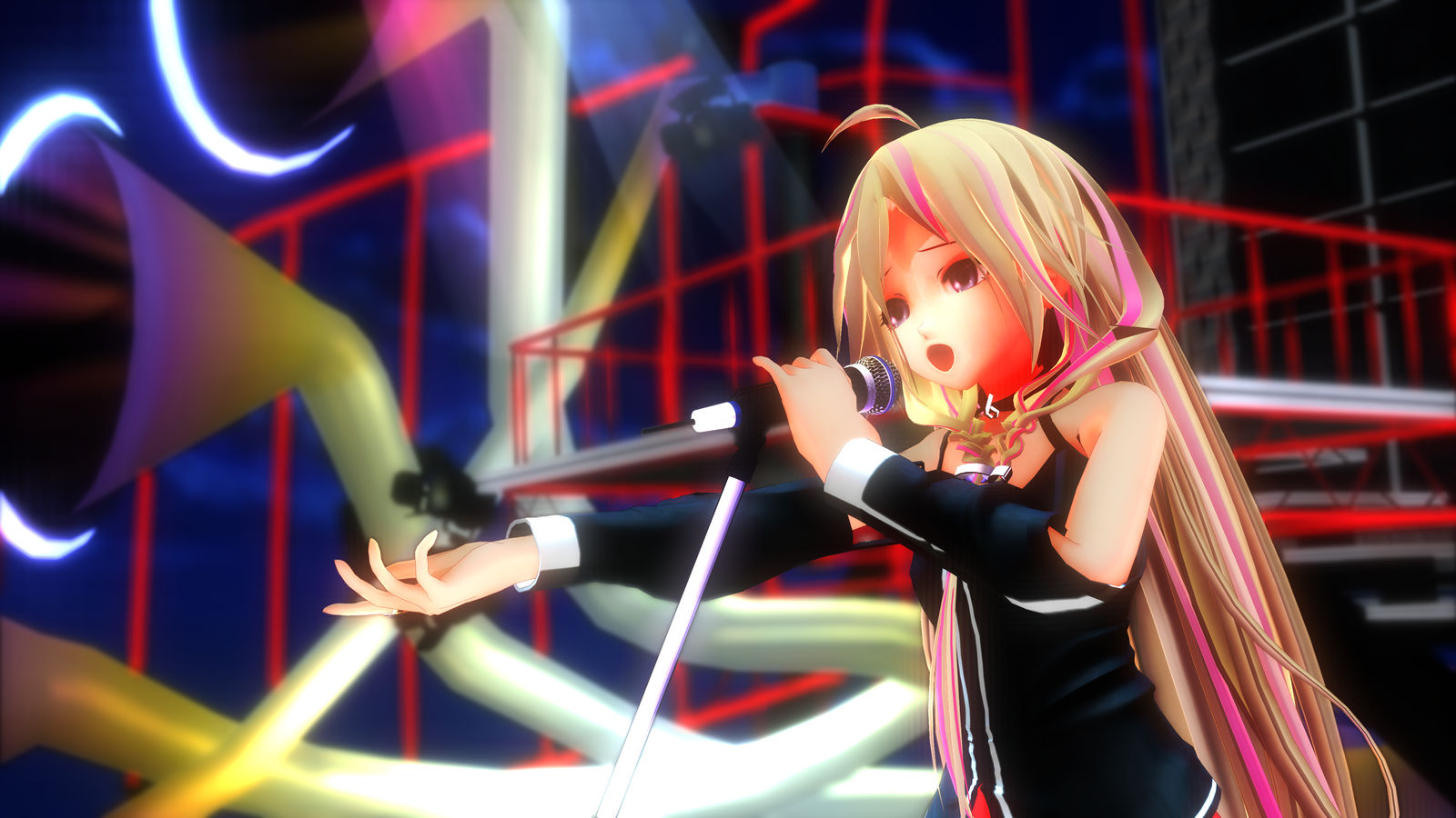 IA Rocks onstage by itabashi-meguro on DeviantArt