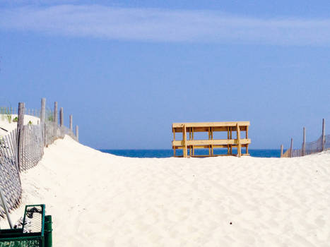 Bench on the Beach