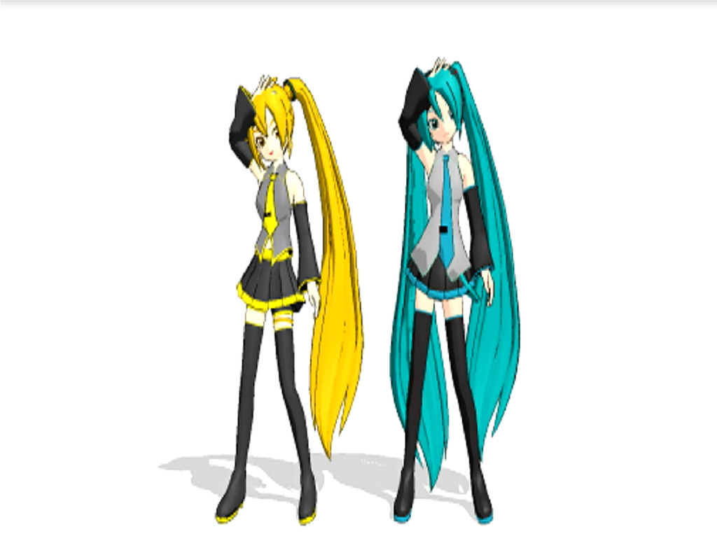 Neru and Miku- Ievan Polkka by TianaKoopa1 on DeviantArt