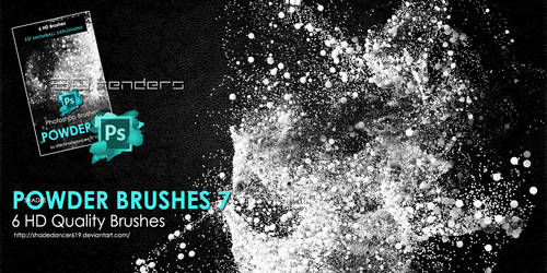 Shades Powders 7 Photoshop Brushes