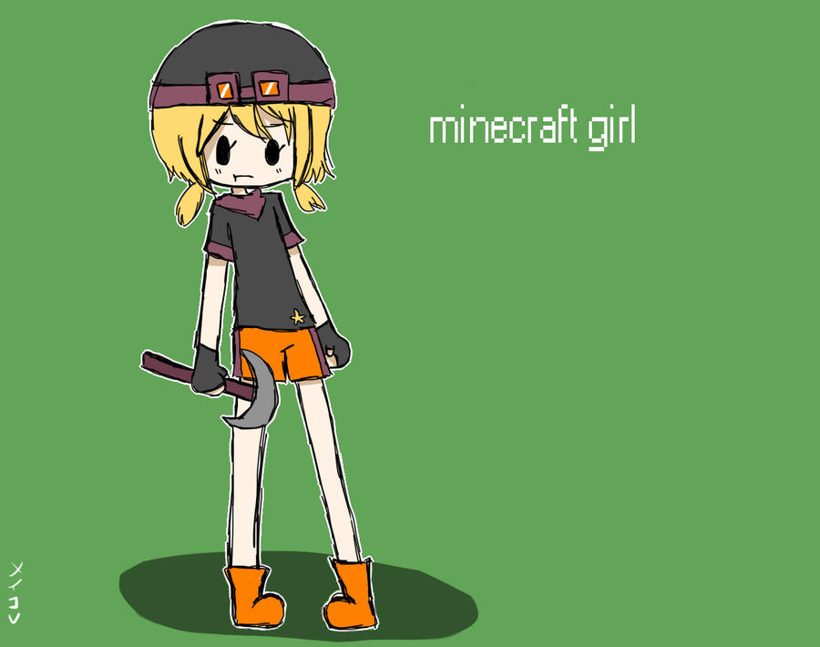 minecraft girl by meikonigiri on DeviantArt