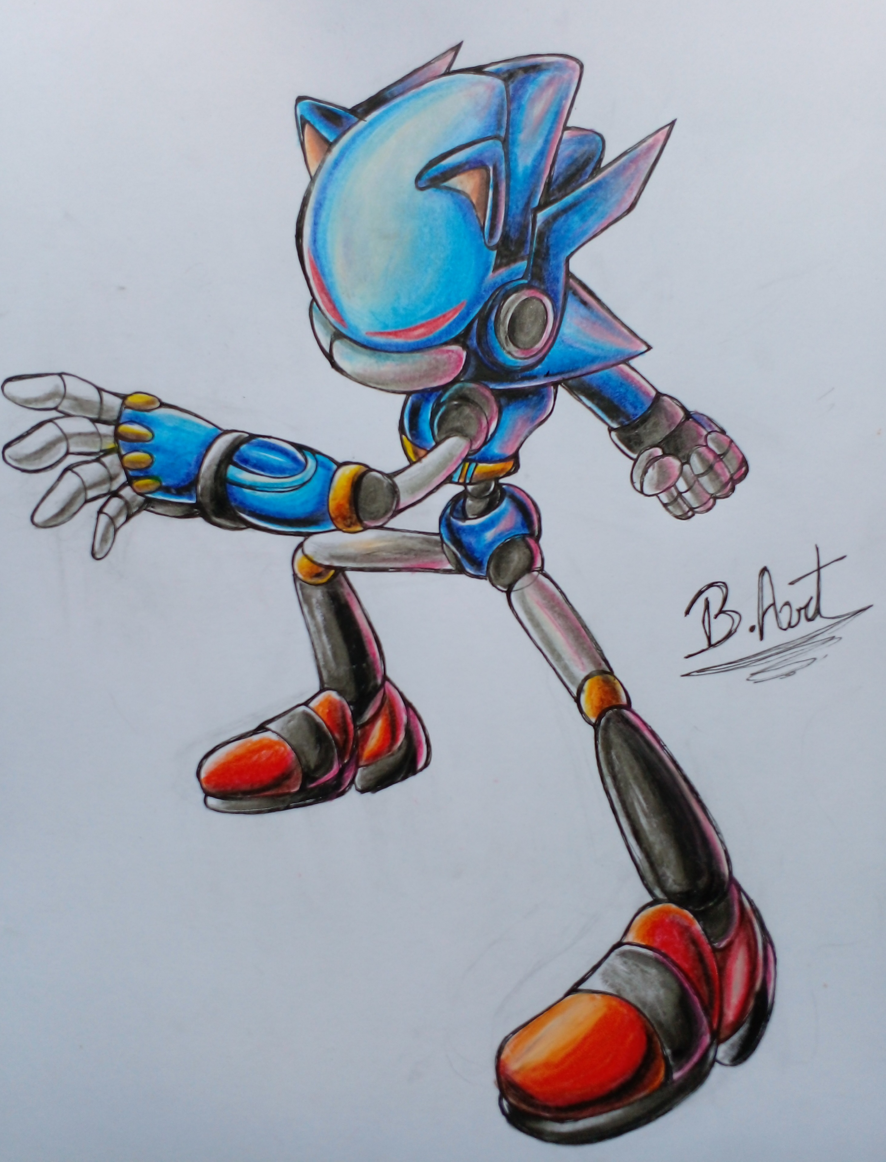 Metal Sonic?? - Sonic Prime by ArtKotaro08017 on DeviantArt