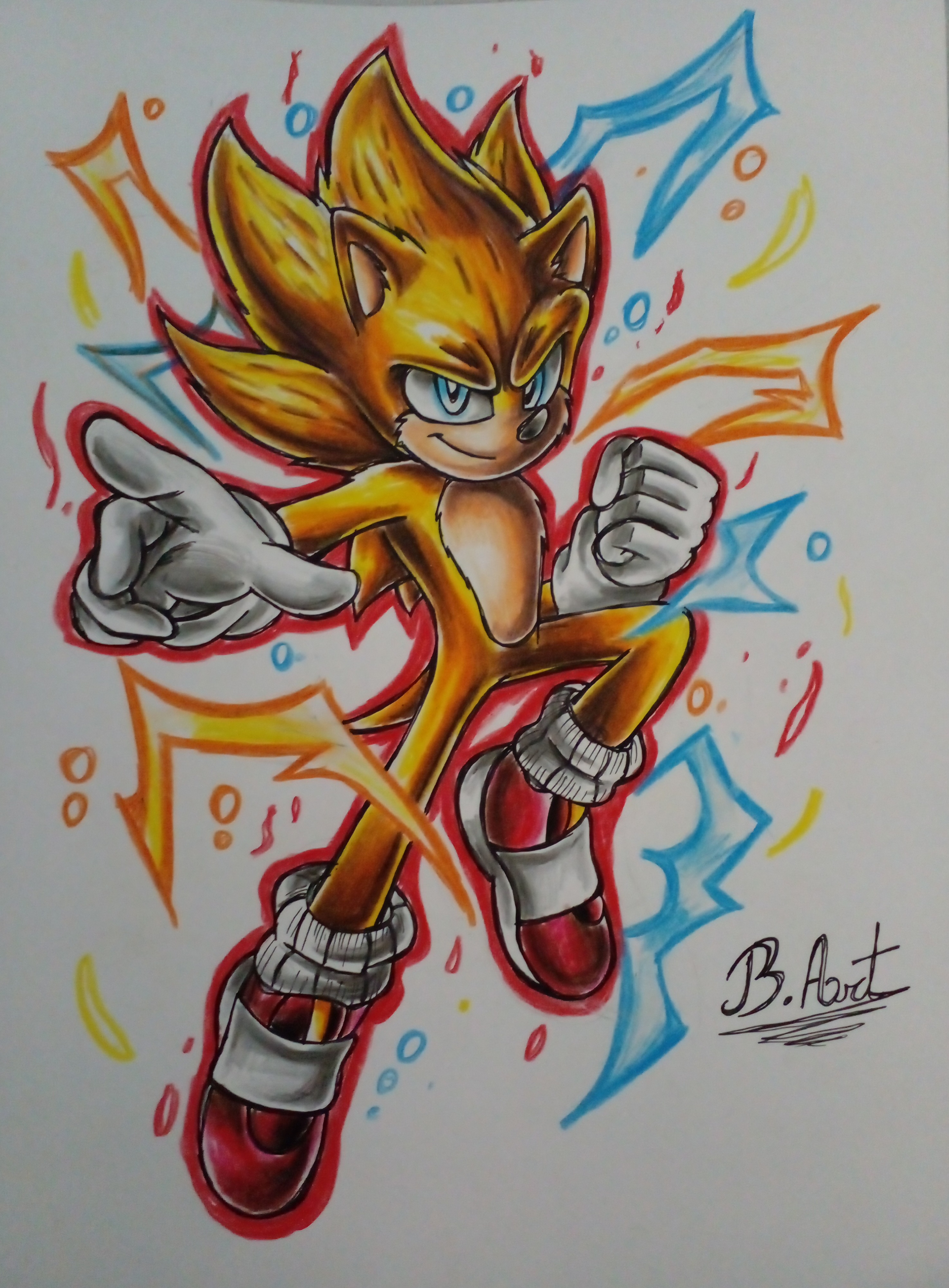 Darkspine Sonic by ReroNn on DeviantArt