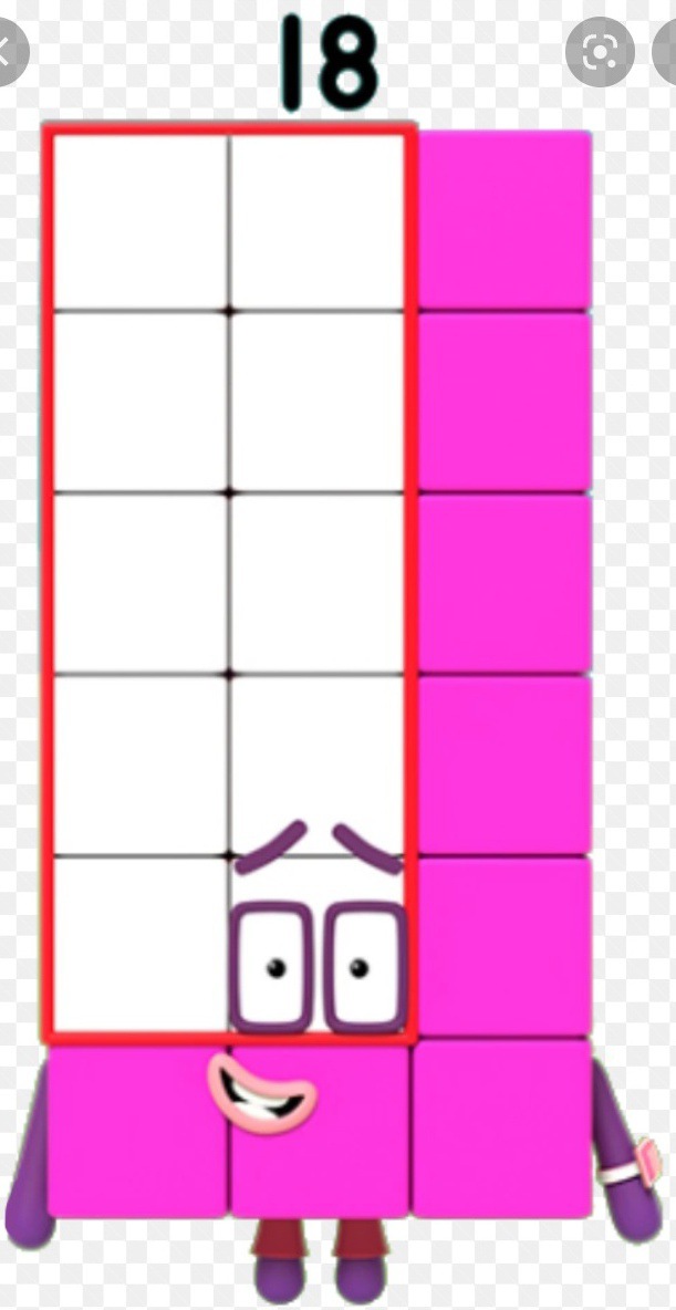 Numberblocks 18 by Numberblocksrobert9 on DeviantArt