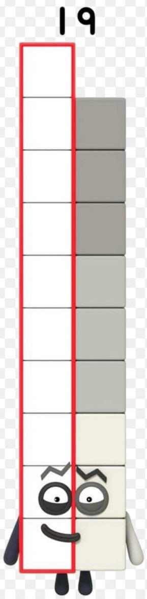 Numberblocks 19 by Numberblocksrobert9 on DeviantArt