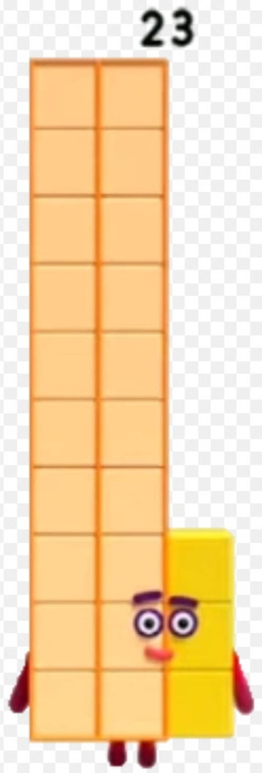 Numberblocks 23 by Numberblocksrobert9 on DeviantArt