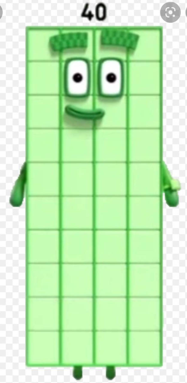 Numberblocks 40 by Numberblocksrobert9 on DeviantArt