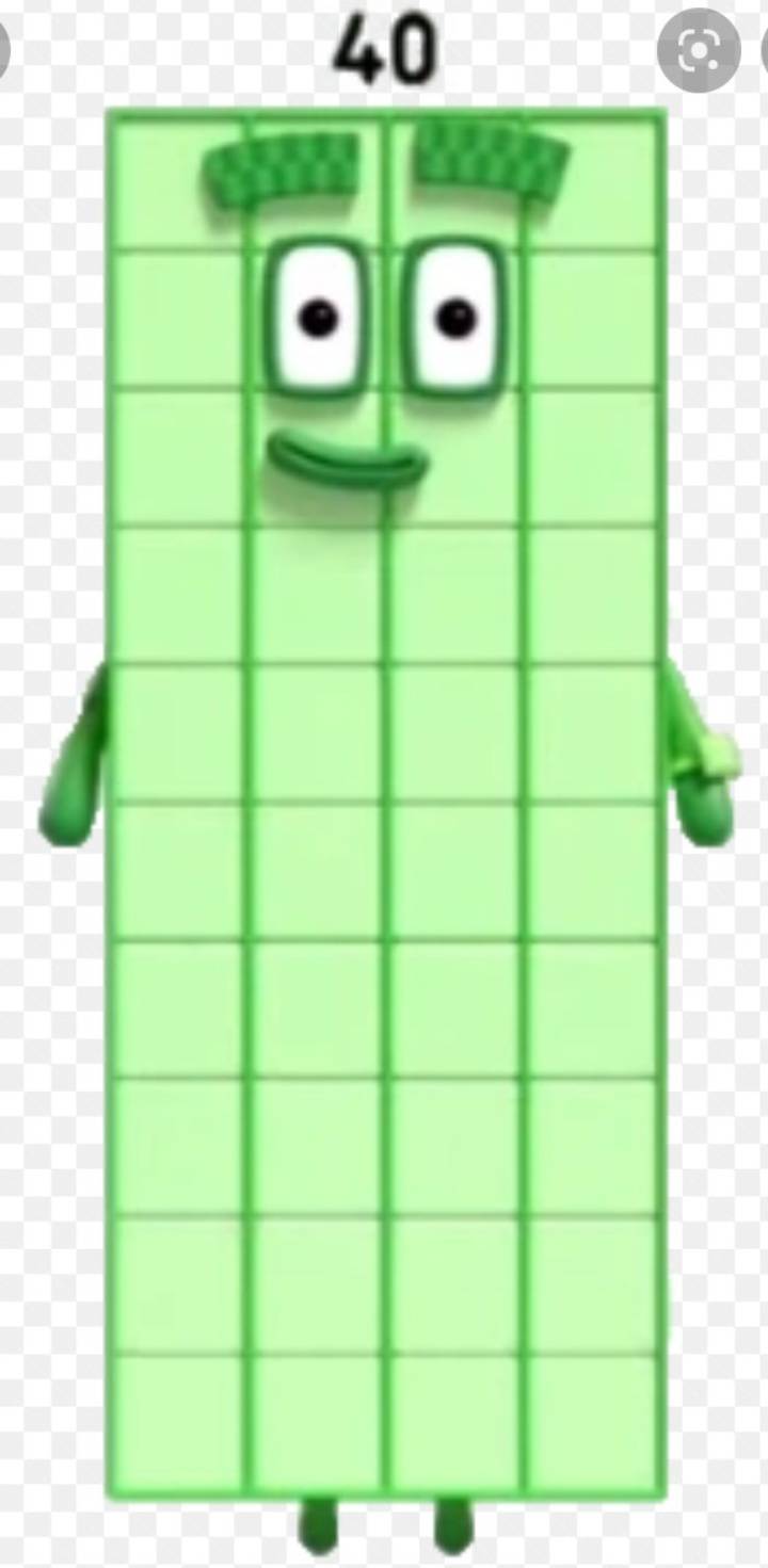 Numberblocks 40 by Numberblocksrobert9 on DeviantArt