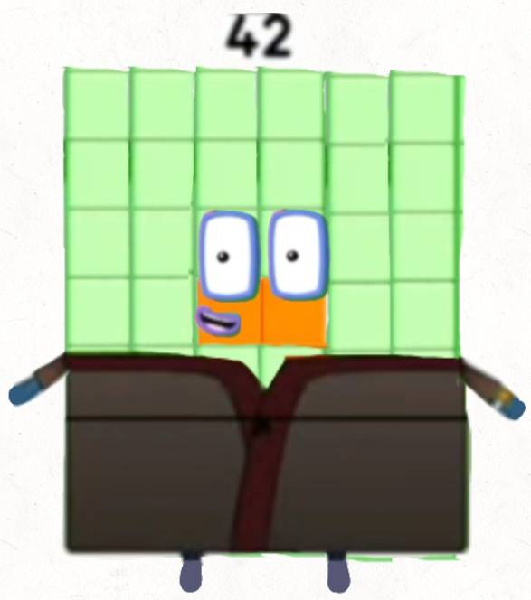 Numberblocks 42 by Numberblocksrobert9 on DeviantArt