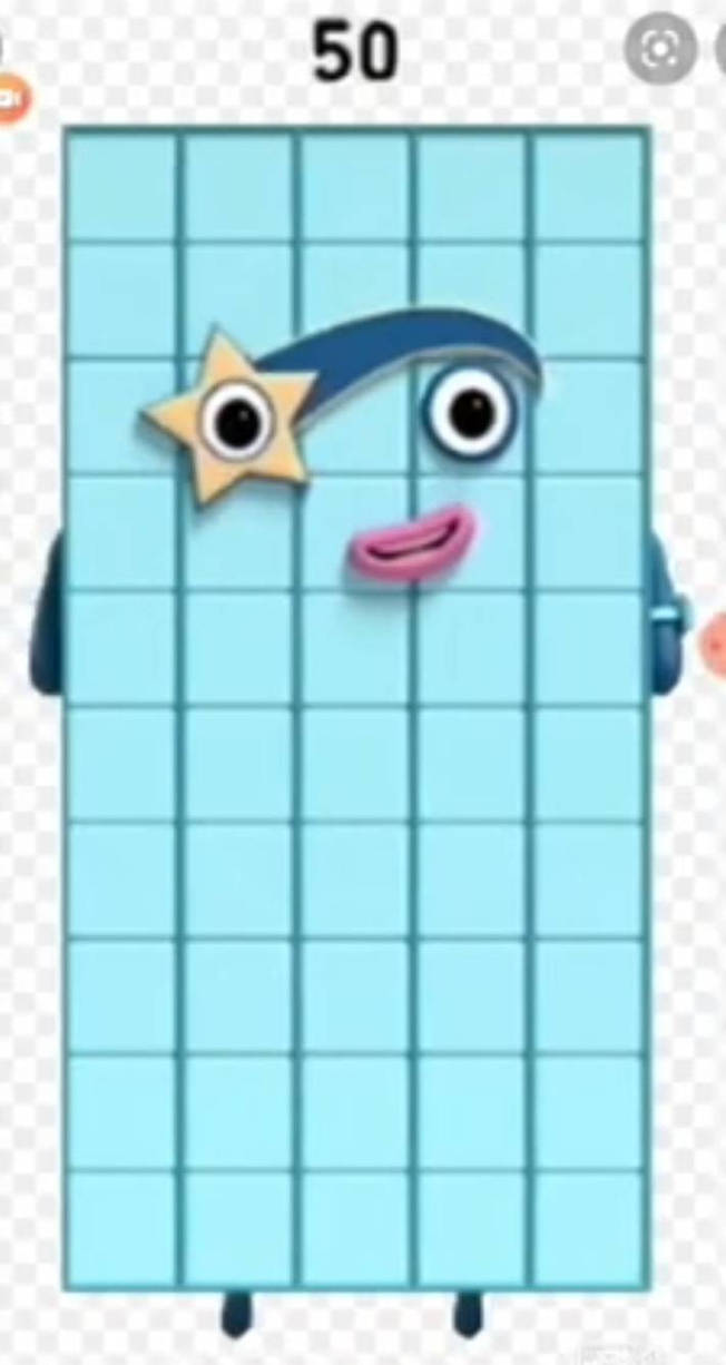 Numberblocks 50 by Numberblocksrobert9 on DeviantArt