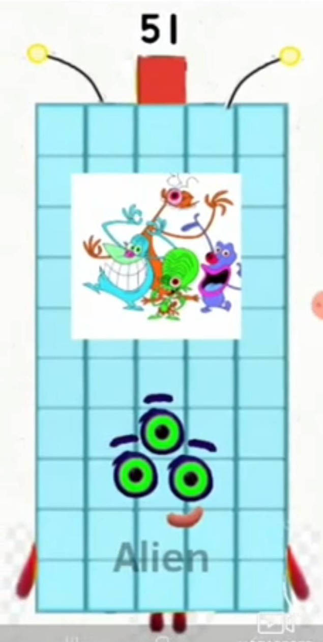 Numberblocks 51 by Numberblocksrobert9 on DeviantArt