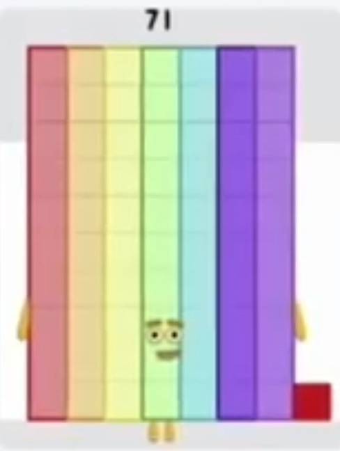 Numberblocks 71 by Numberblocksrobert9 on DeviantArt