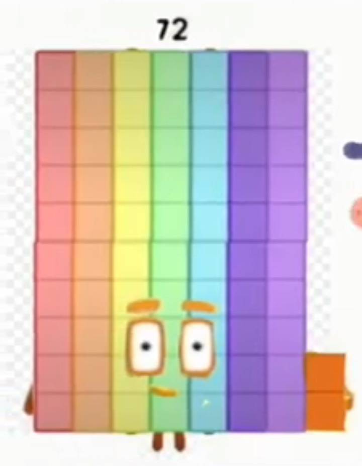72 Numberblocks 72 Numberblocks