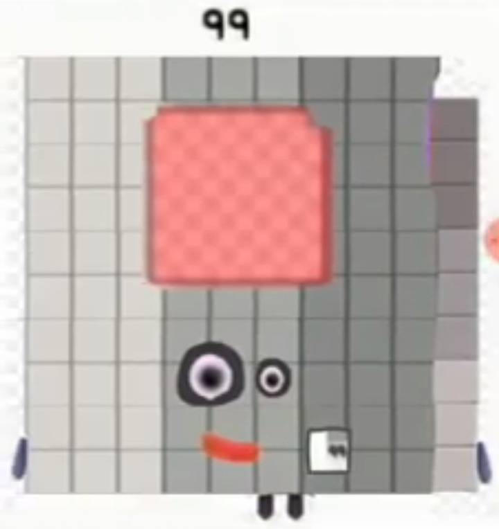 Blocks 99 Numberblocks 99 by Numberblocksrobert9 on DeviantArt