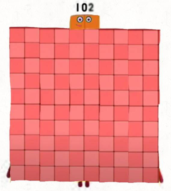 Block 102 Numberblocks 102 by Numberblocksrobert9 on DeviantArt