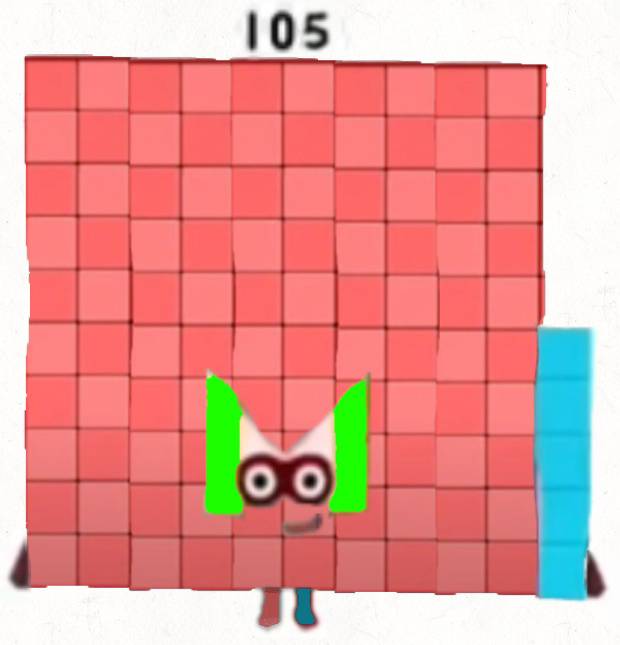 Numberblocks 105 by Numberblocksrobert9 on DeviantArt
