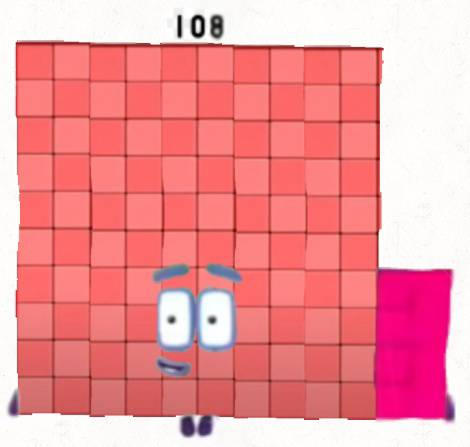 Numberblocks 108 by Numberblocksrobert9 on DeviantArt