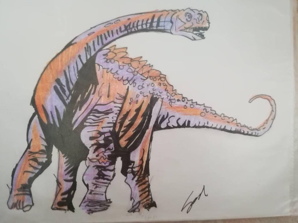 Deviant Brontosaurus BRONTOSAURO by ILLTAMA on DeviantArt