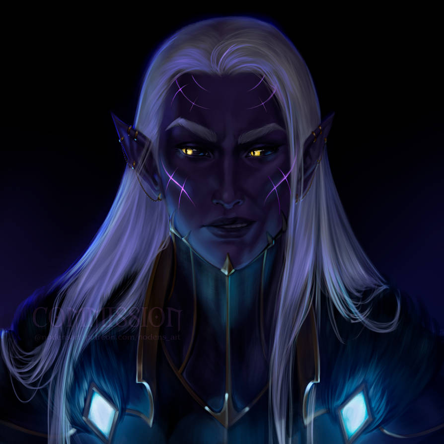 Drow Deviantart Drow wizard by Nodensartist on DeviantArt