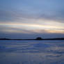 Sunset on the Ice